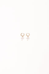 Kieran Earrings - Gold/Pearl