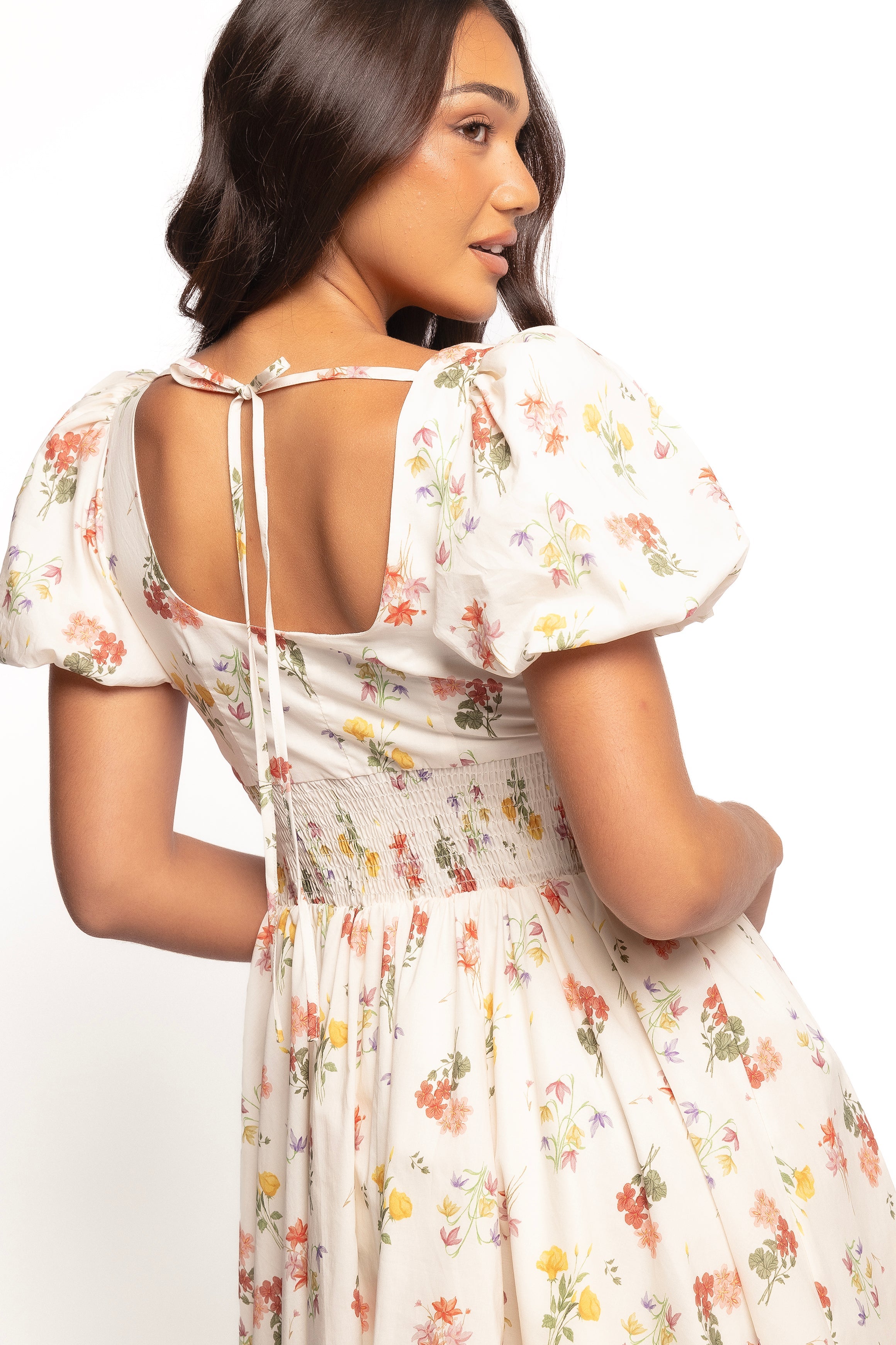 Cascais Mini Dress - Cream