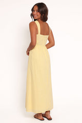 Caty Maxi Dress - Yellow