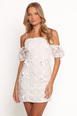 Celestia Mini Dress - White
