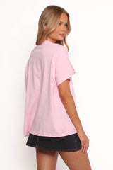 Cerise Tee - Strawberry