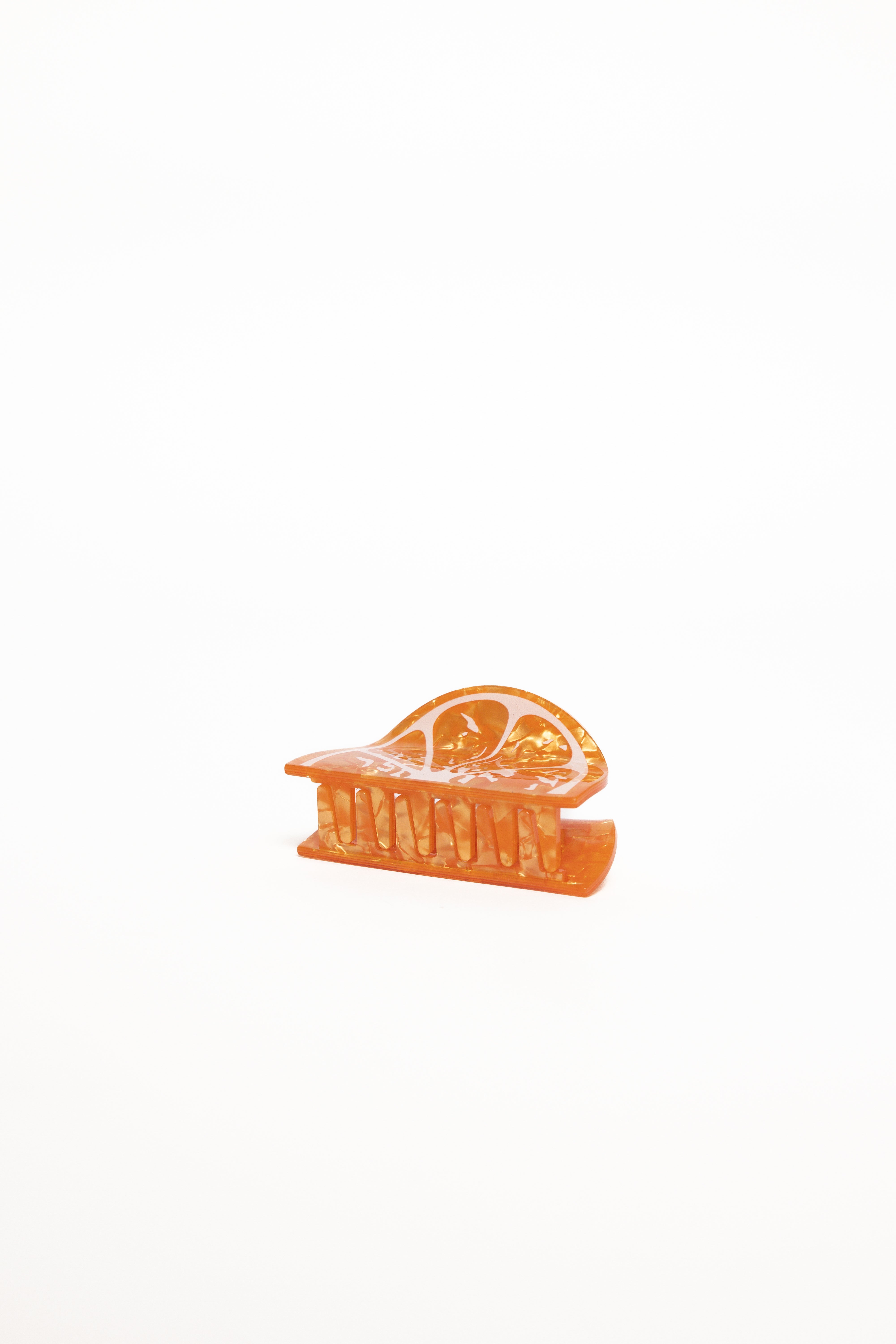 Clem Hair Clip - Orange
