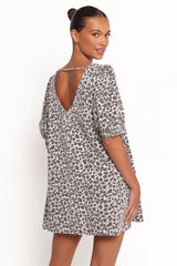 Coleman Mini Dress - Leopard