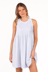 Daniela Mini Dress - Blue