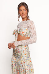 Dara Top - Garden Floral