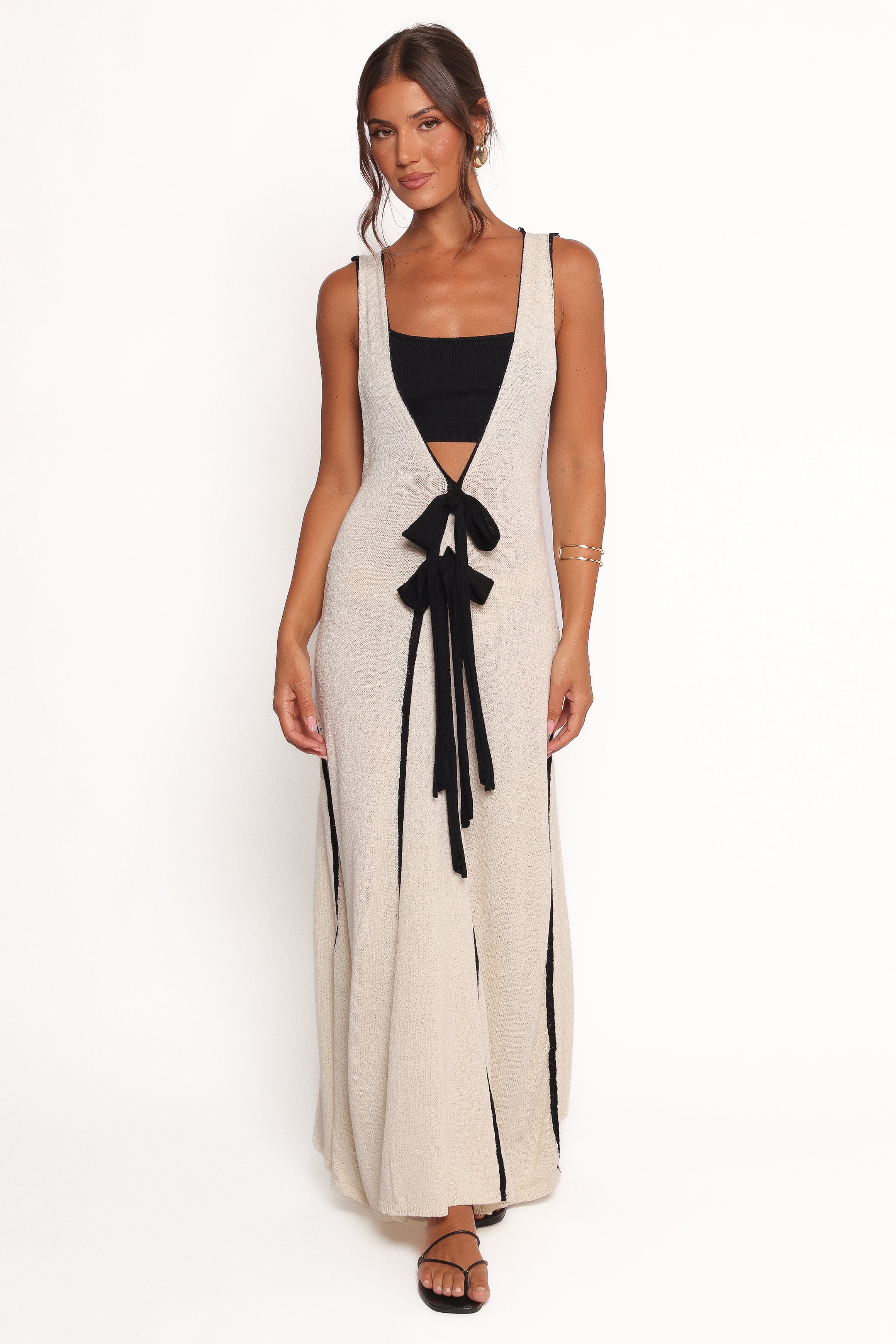 Draco Midi Dress - Cream