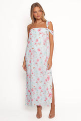 Eloisa Maxi Dress - Blue Floral