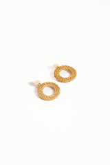 Esther Earrings - Tan