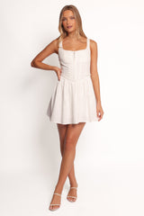 Gale Mini Dress - White