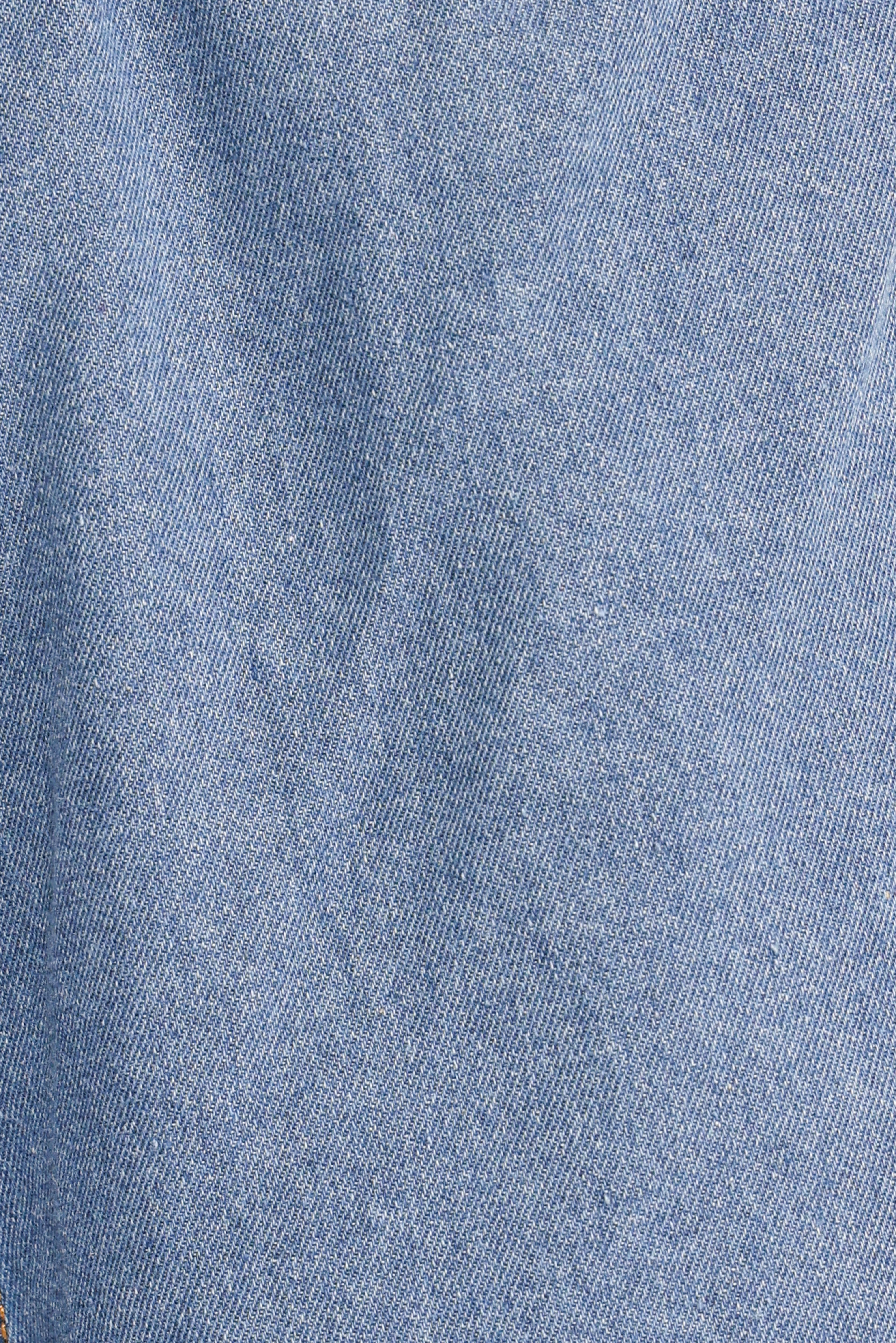 Graciana Denim Short Set - Blue