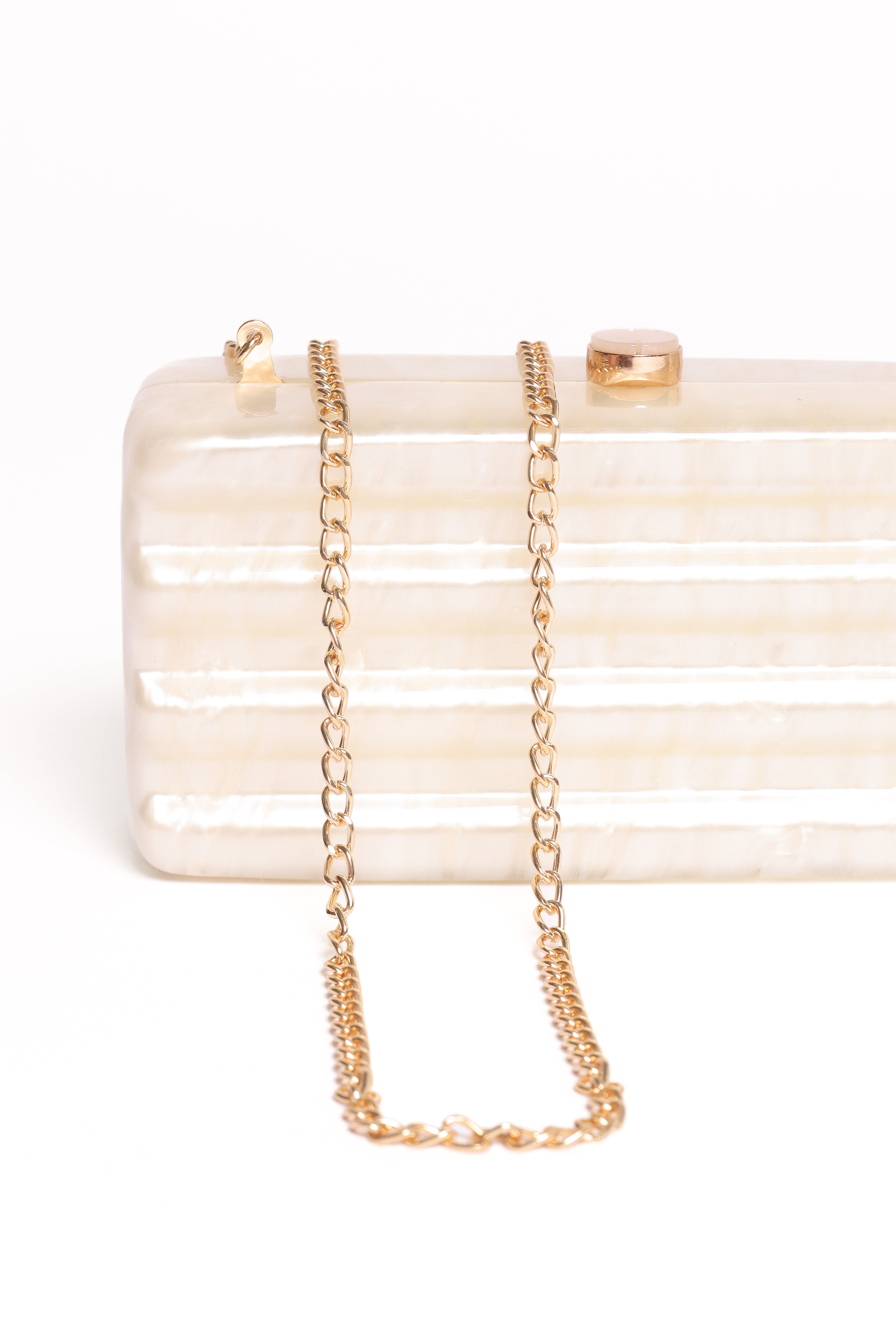 Helena Clutch - Pearl