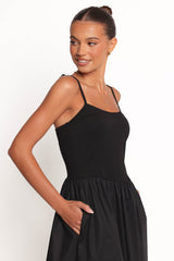 Jacinta Maxi Dress - Black
