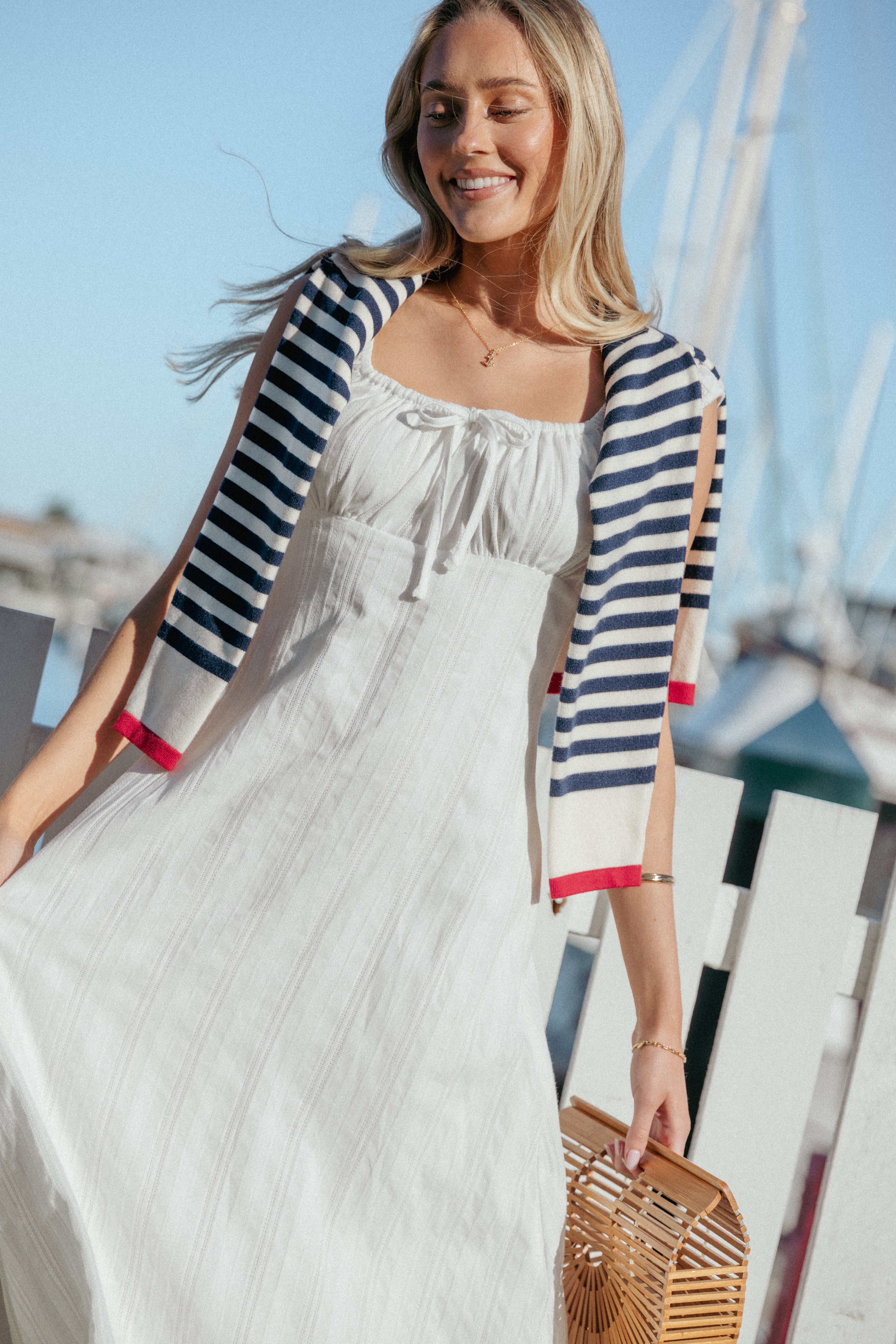 Jessalyn Maxi Dress - White