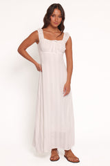 Jessalyn Maxi Dress - White