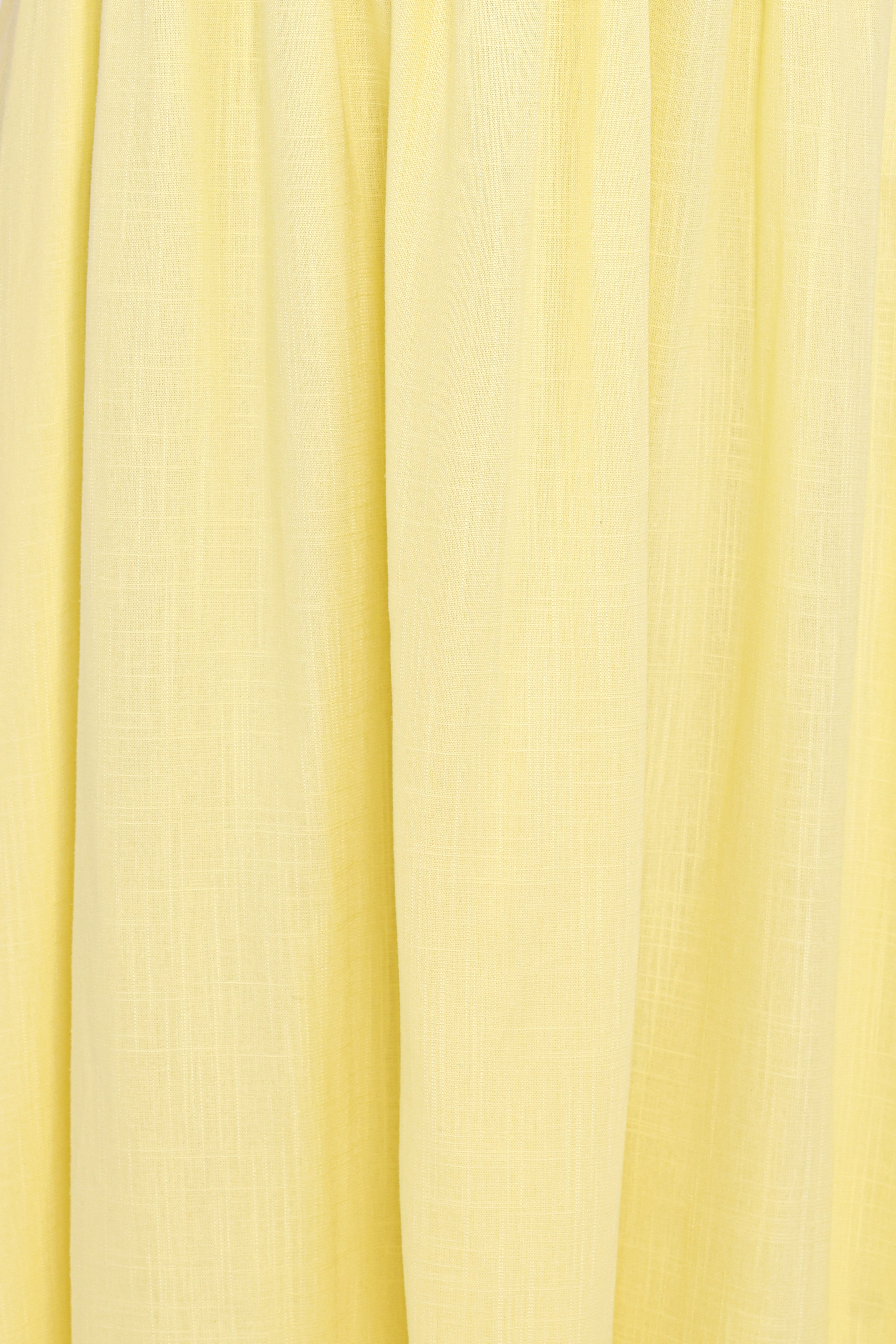 Kayt Strapless Dress - Butter Yellow