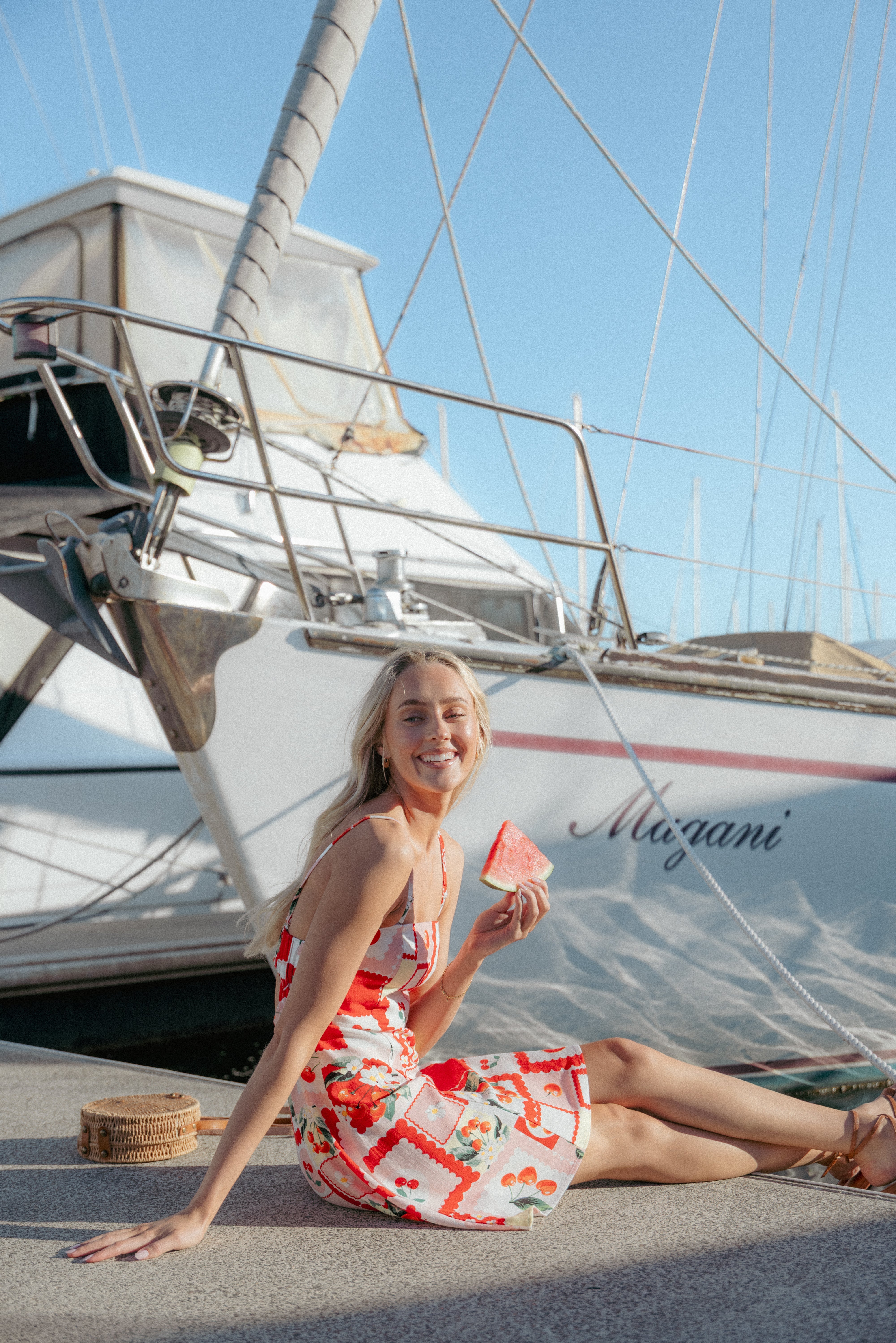 Loredana Mini Dress - Cherry