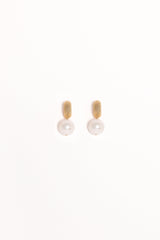 Luciana Earrings - Gold/Pearl