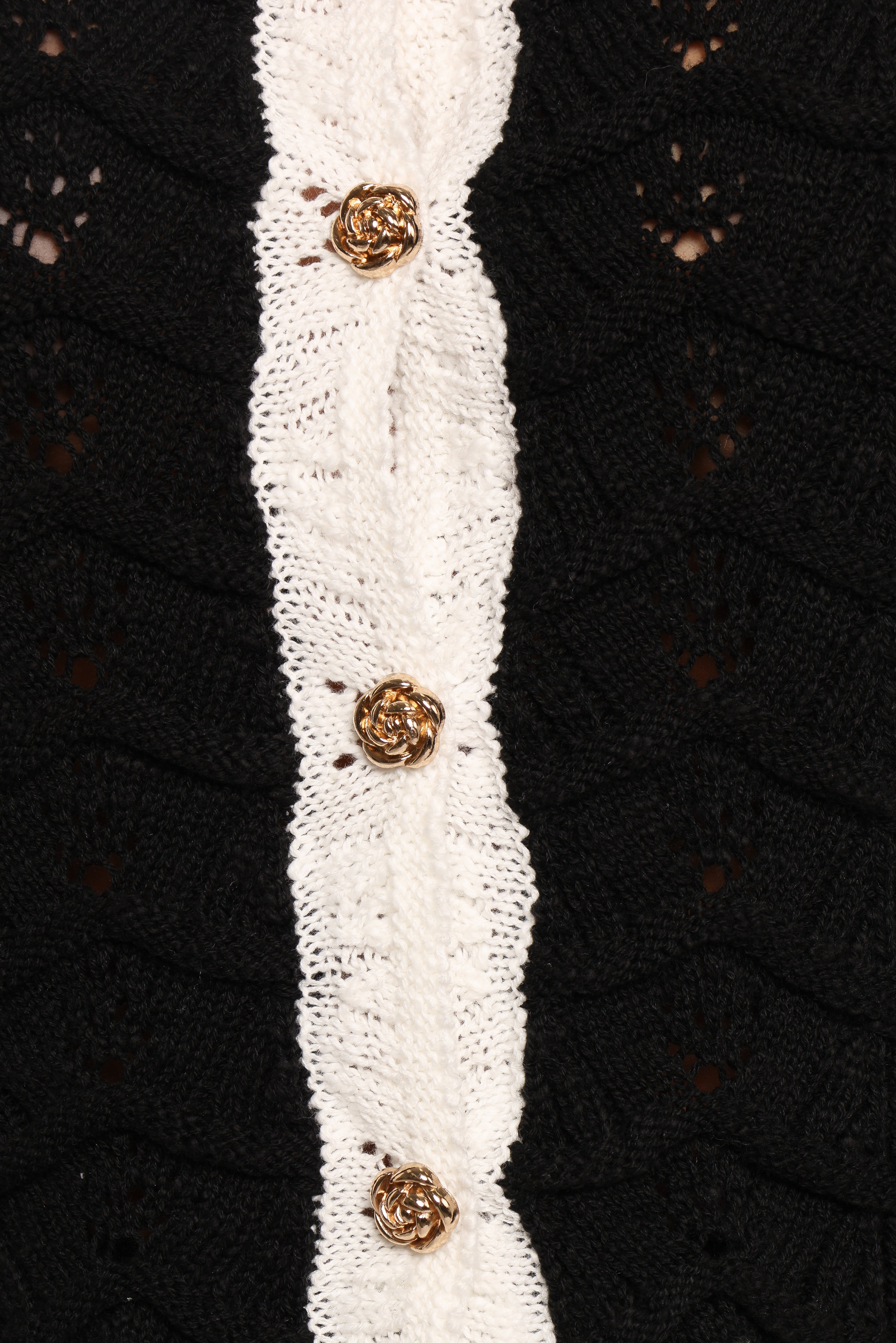 Madalyn Knit Skirt Set - Black