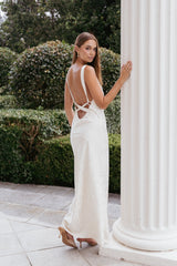 Malie Maxi Dress - Ivory