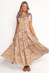 Marigold Maxi Dress - Evening Primrose