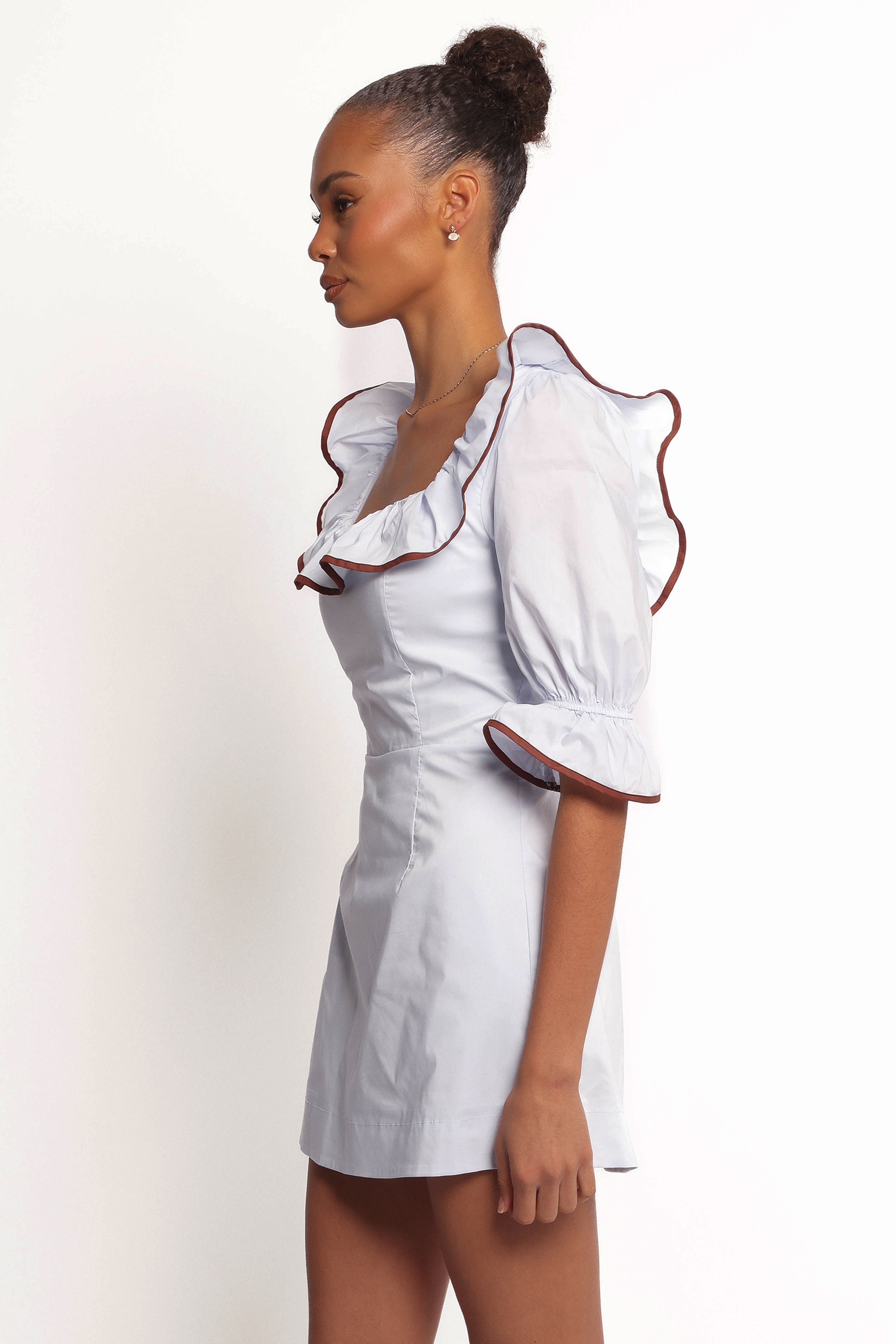 Marilla Mini Dress - Pale Blue