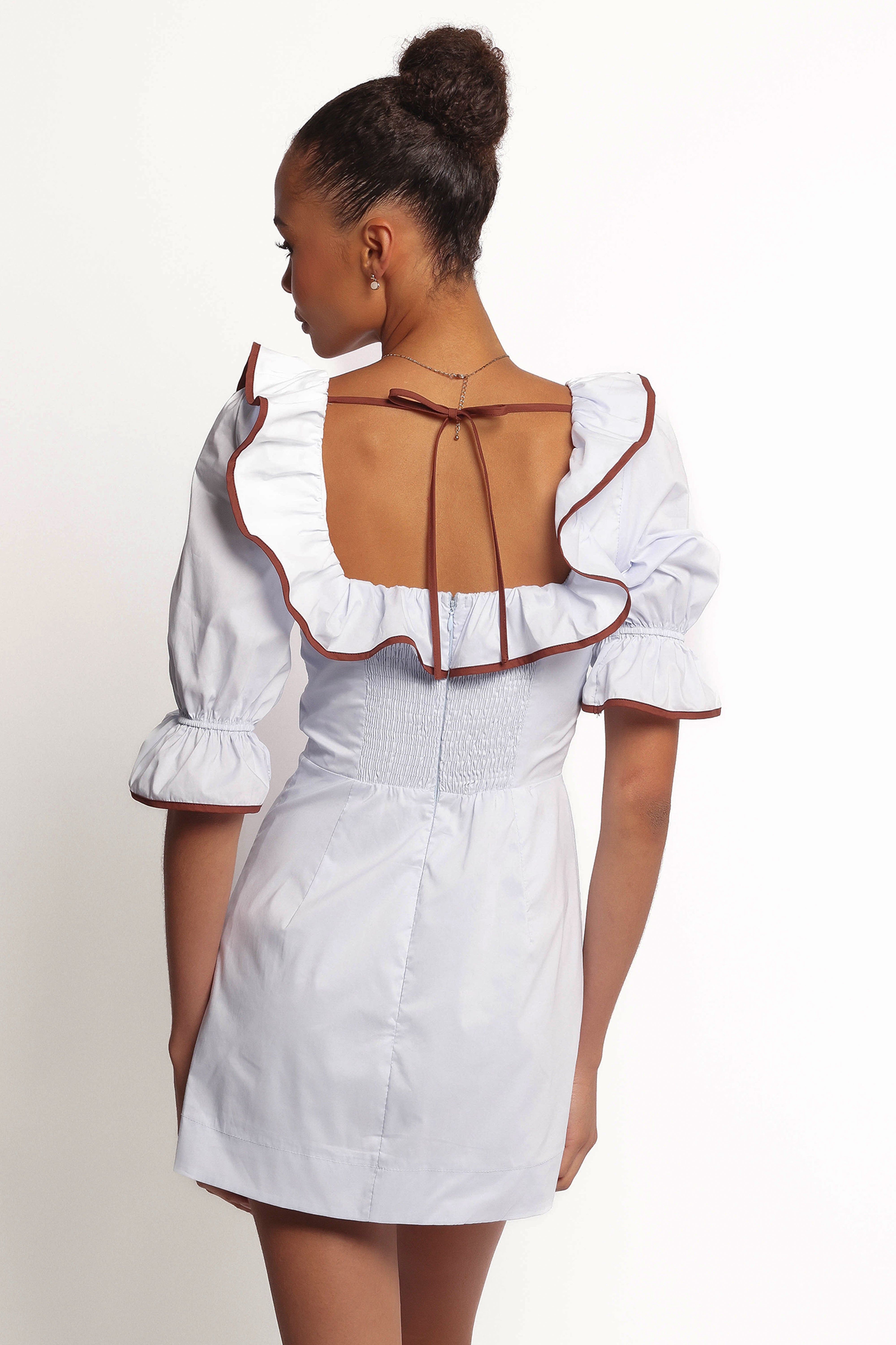 Marilla Mini Dress - Pale Blue