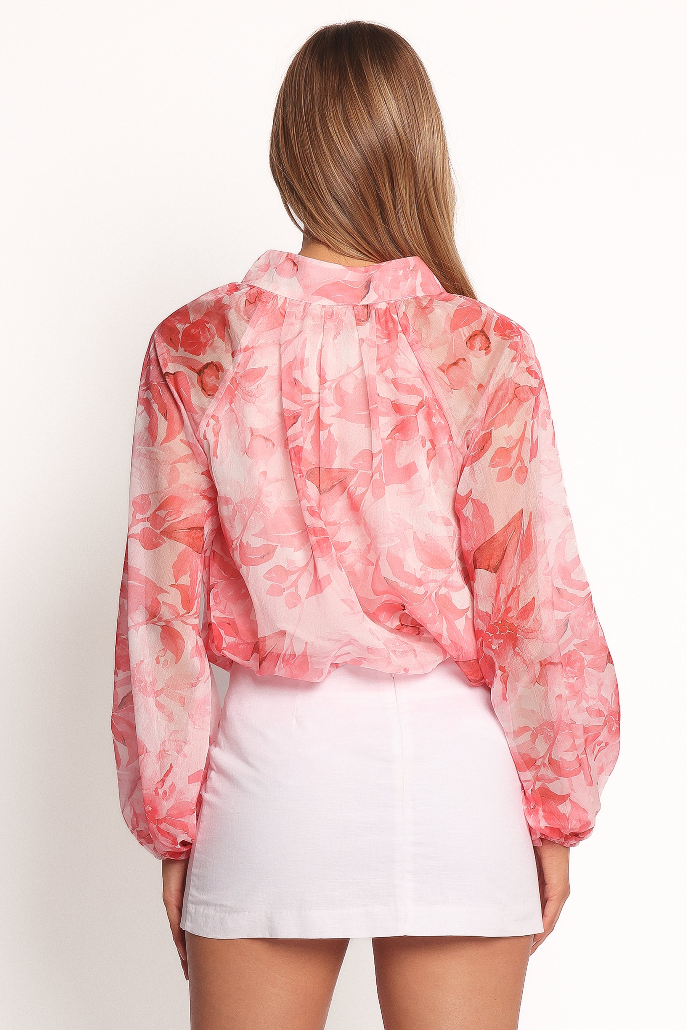 Marni Top - Pink Floral