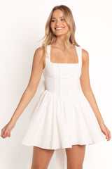 Mayra Mini Dress - White