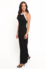 Micaela Jumpsuit - Black White