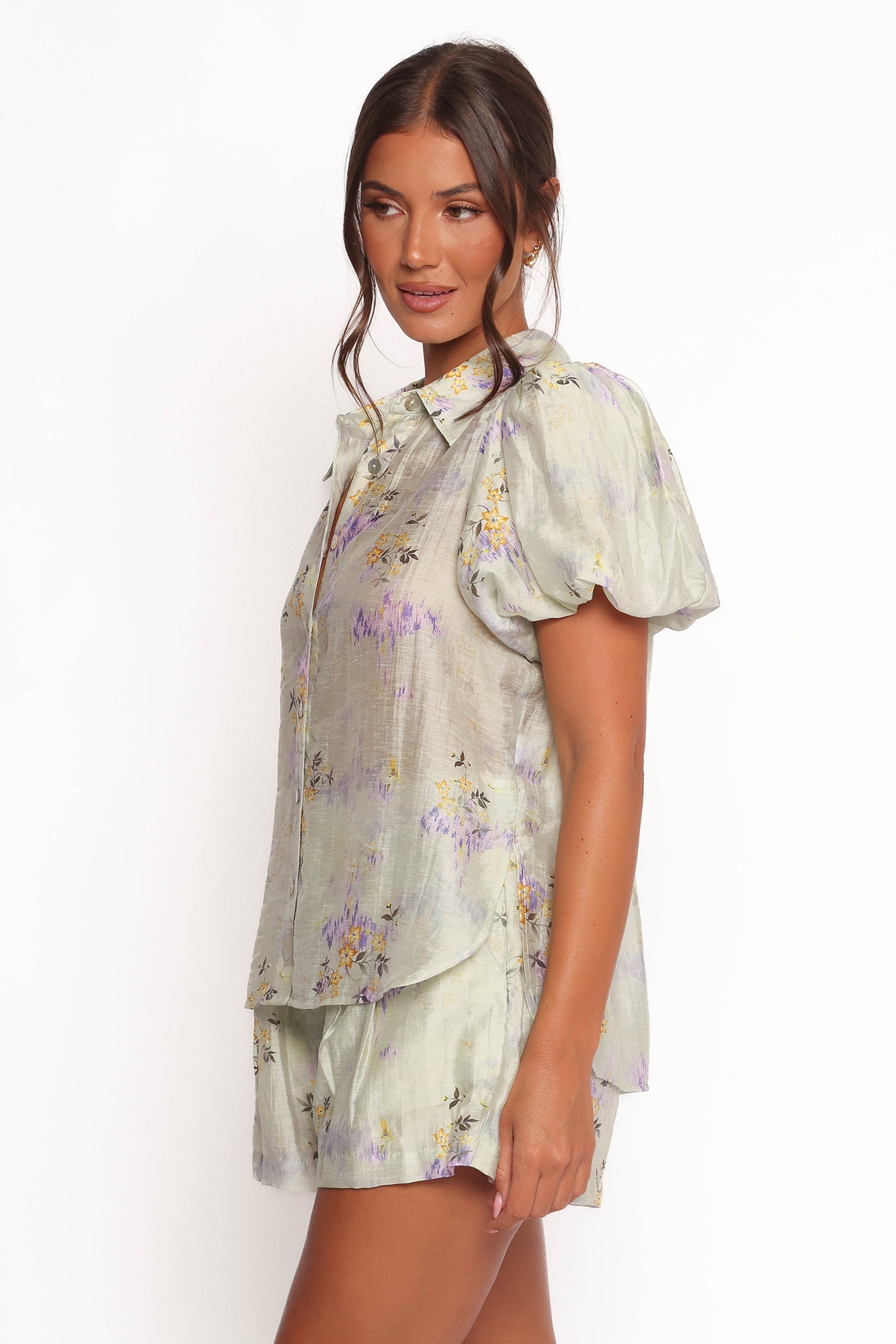 Mimii Short Set - Light Sage