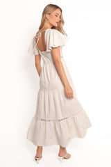 Minny Maxi Dress - Cream