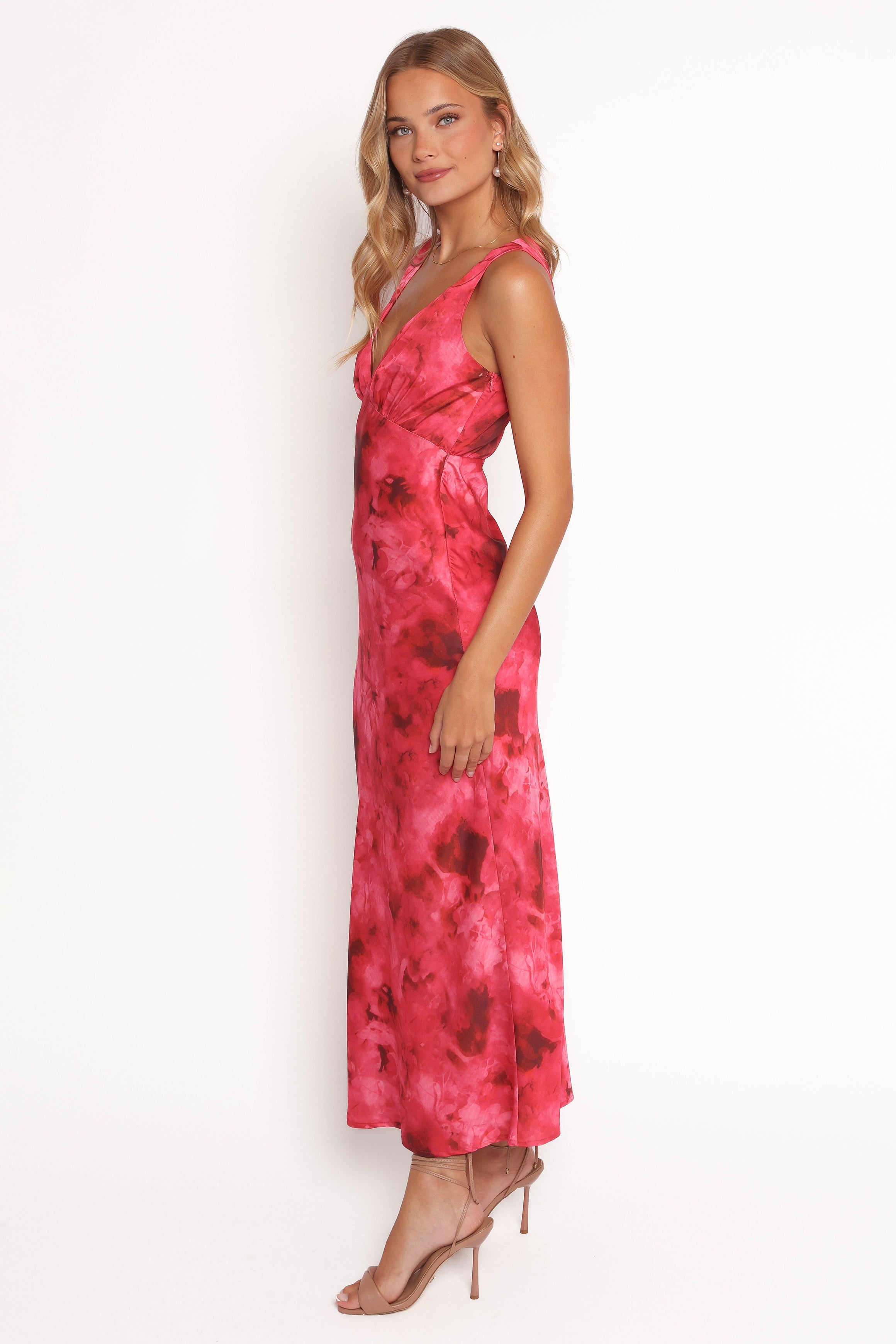 Mirae Maxi Dress - Red