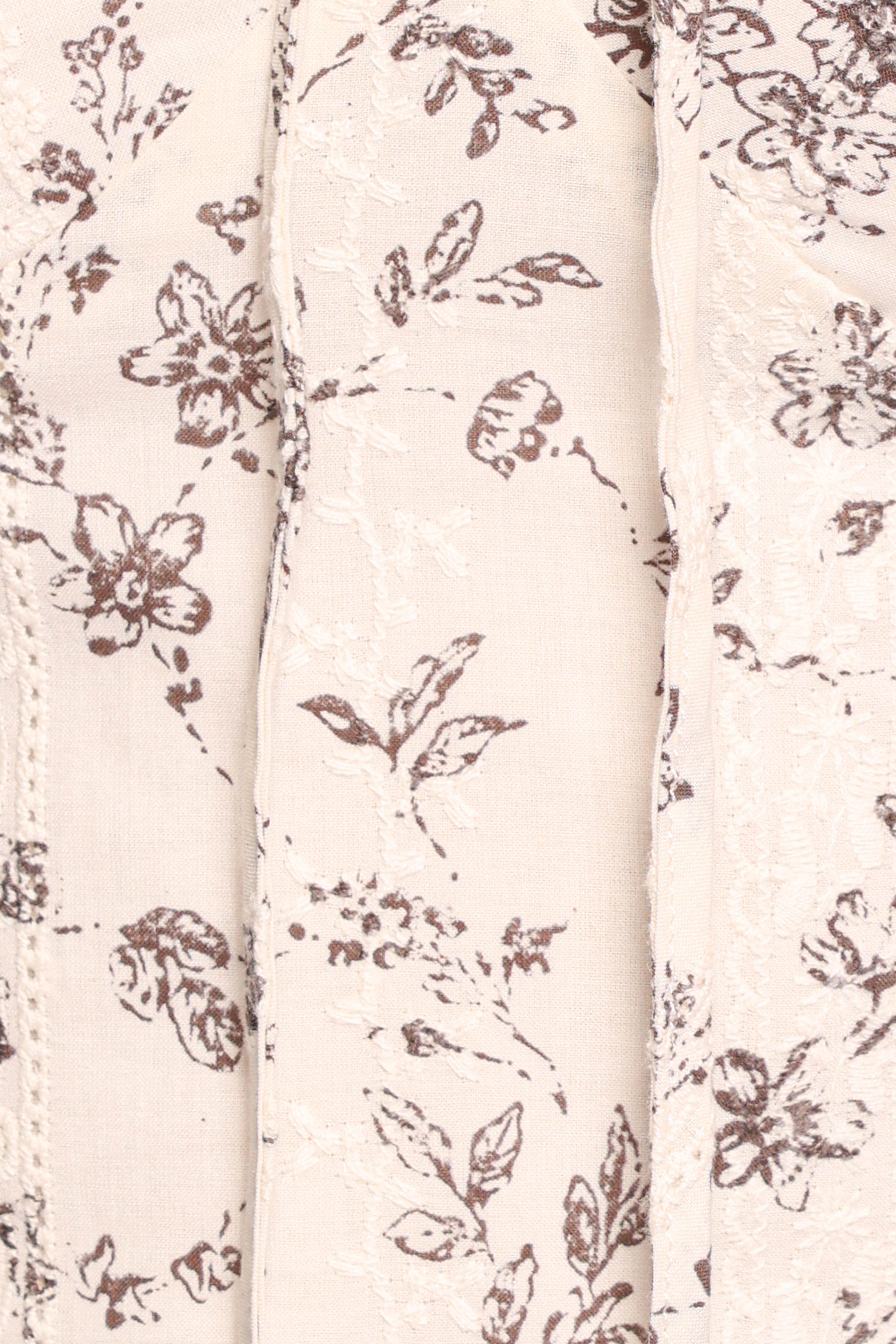 Monira Top - Brown Ivory