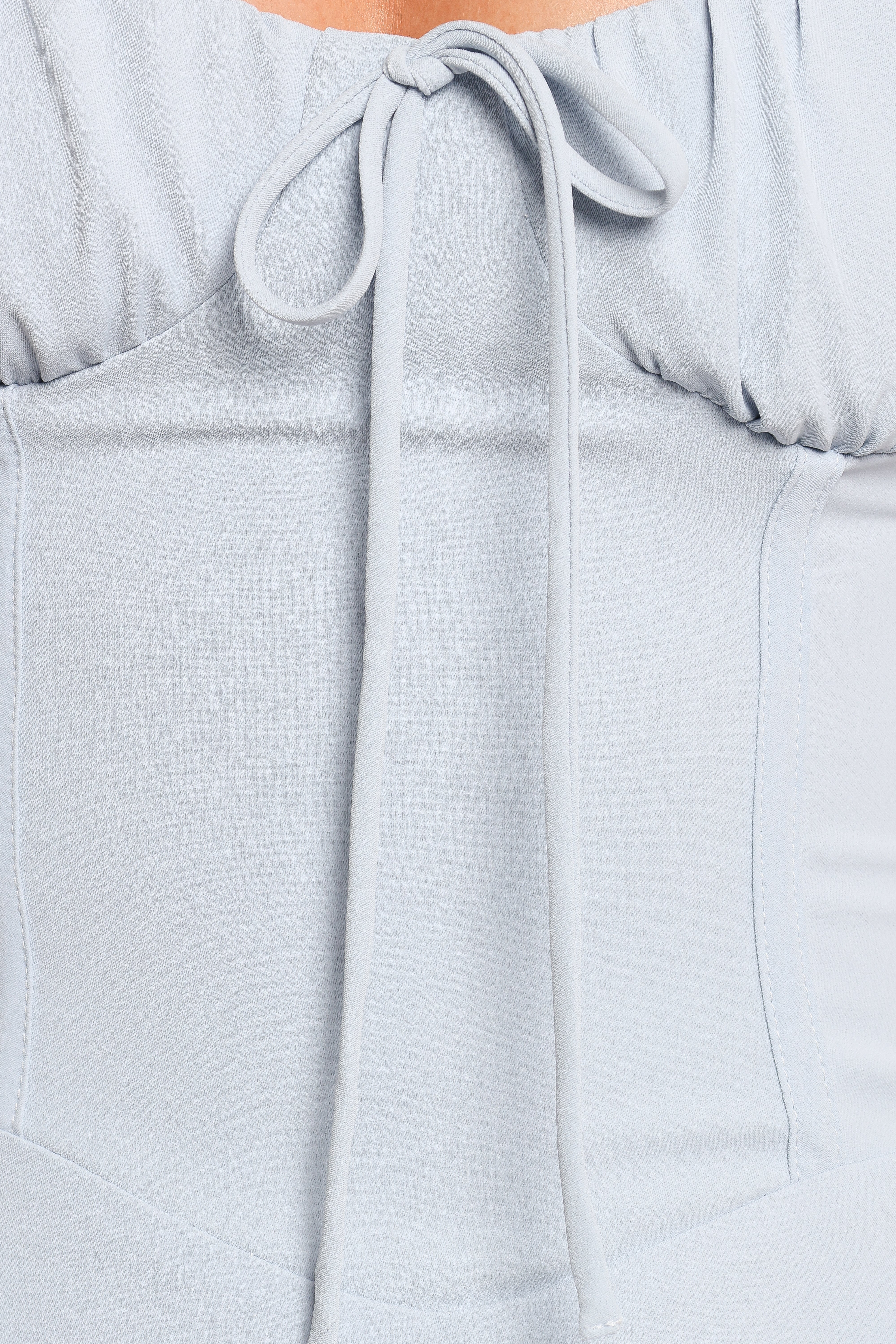 Nadina Midi Dress - Soft Blue