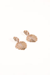 Palm Earrings - Gold