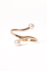 Petra Cuff - Gold/Pearl