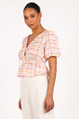 Pippi Top - Sunset Check