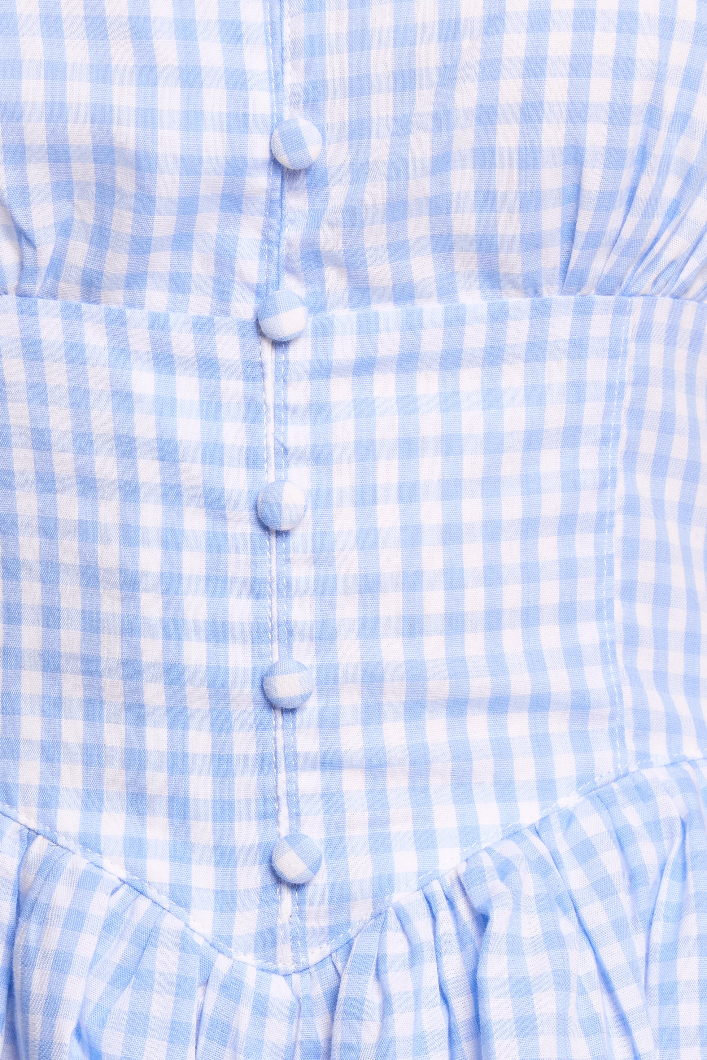 Rhea Corset Romper - Blue