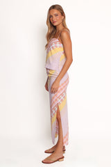 Riven Skirt Set - Pink Plaid