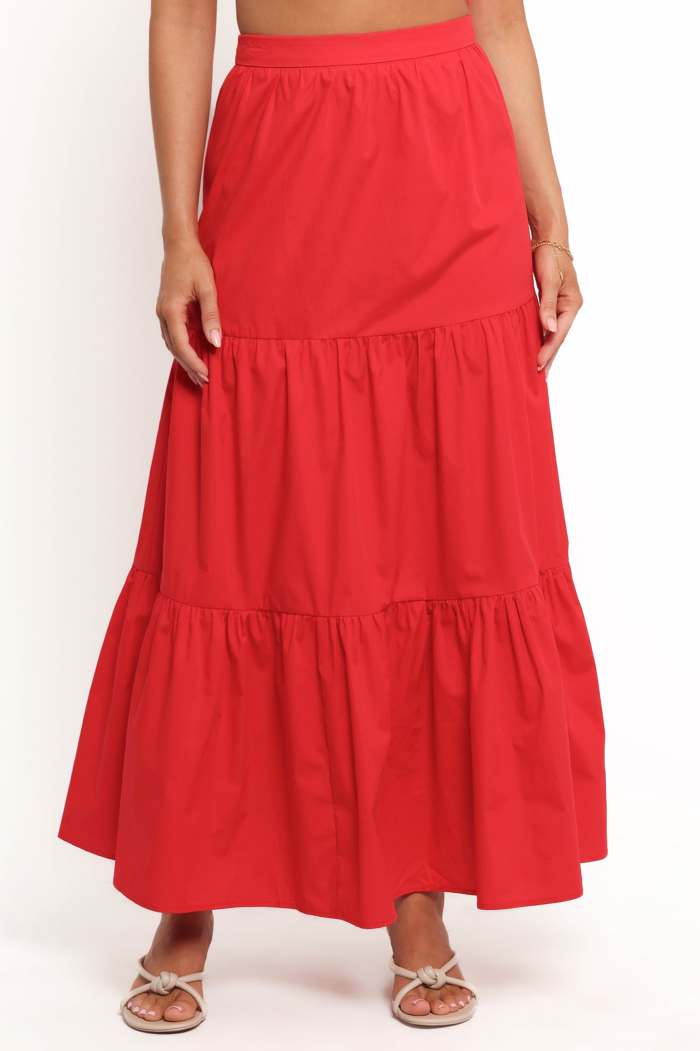 Roxia Skirt Set - Red