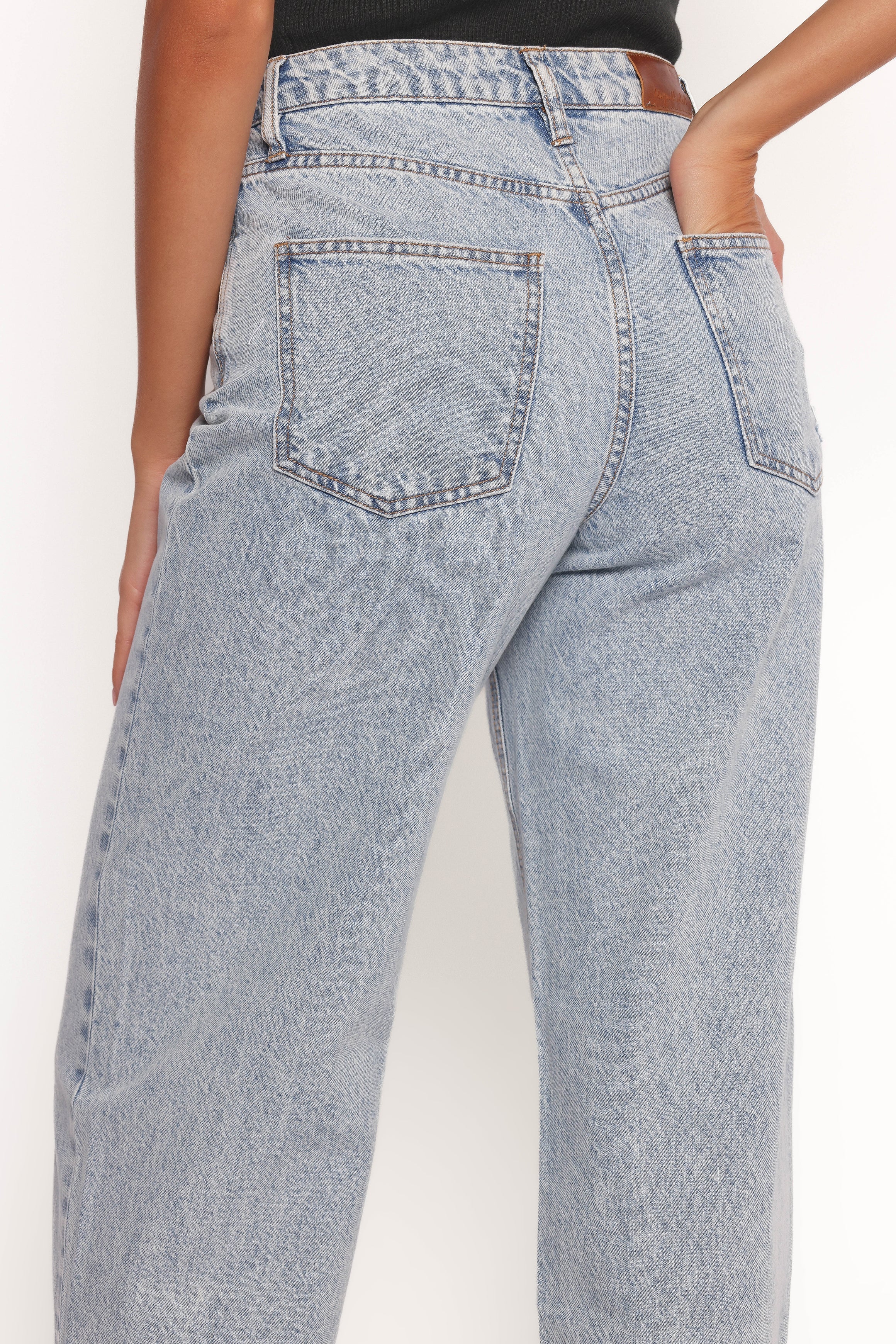 Rumi High Rise Wide Leg Jeans - Lucid