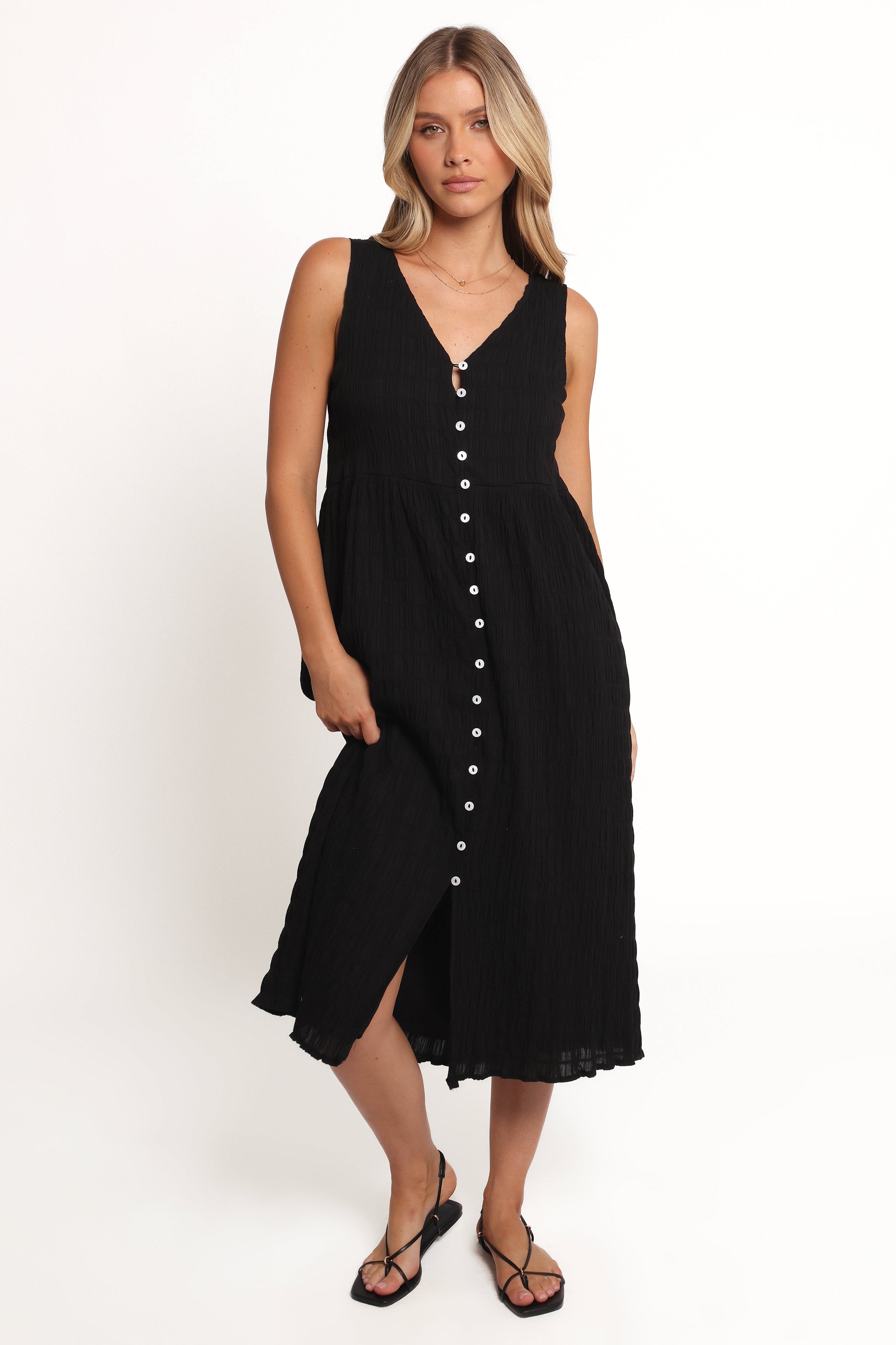 Sam Midi Dress - Black