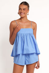 Serina Short Set - Blue