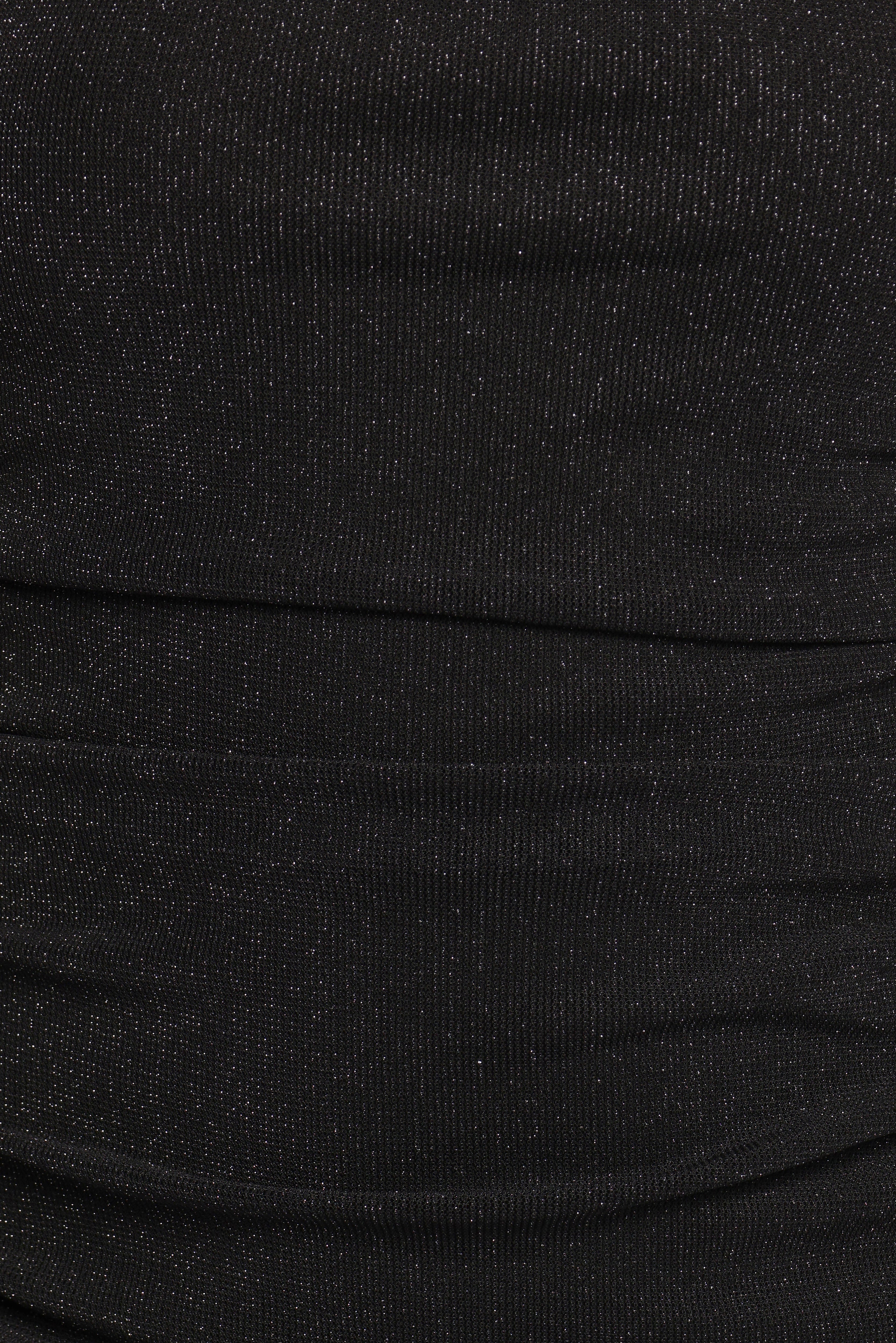 Seville Strapless Mini Dress - Black