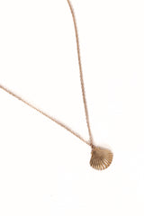 Shell Necklace - Gold