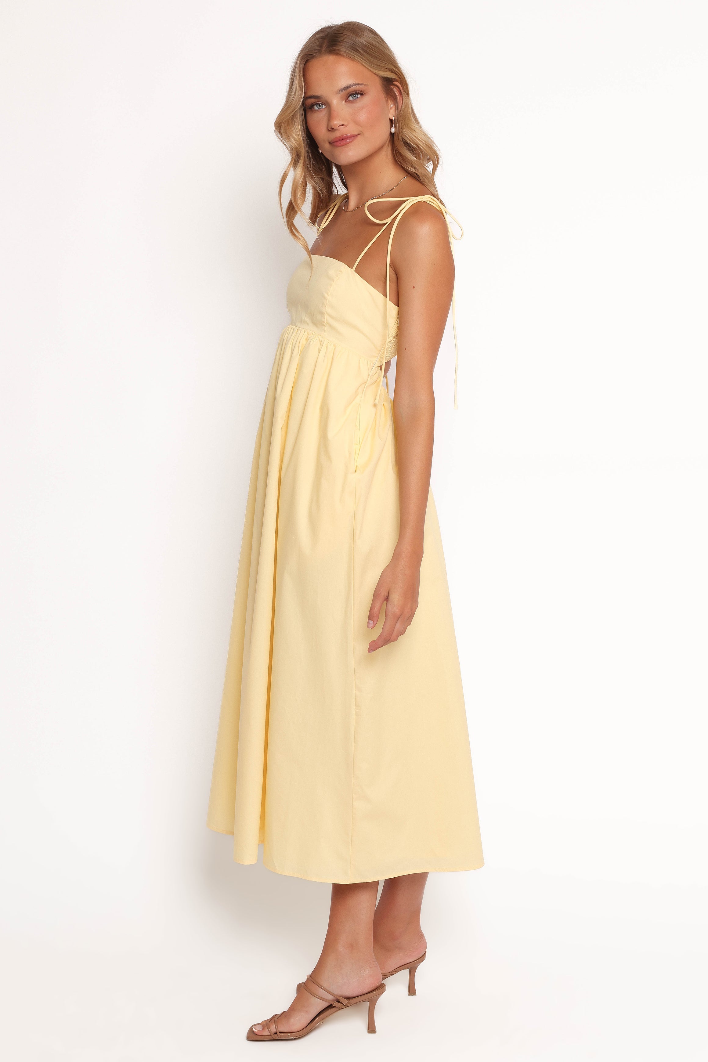 Simona Maxi Dress - Yellow