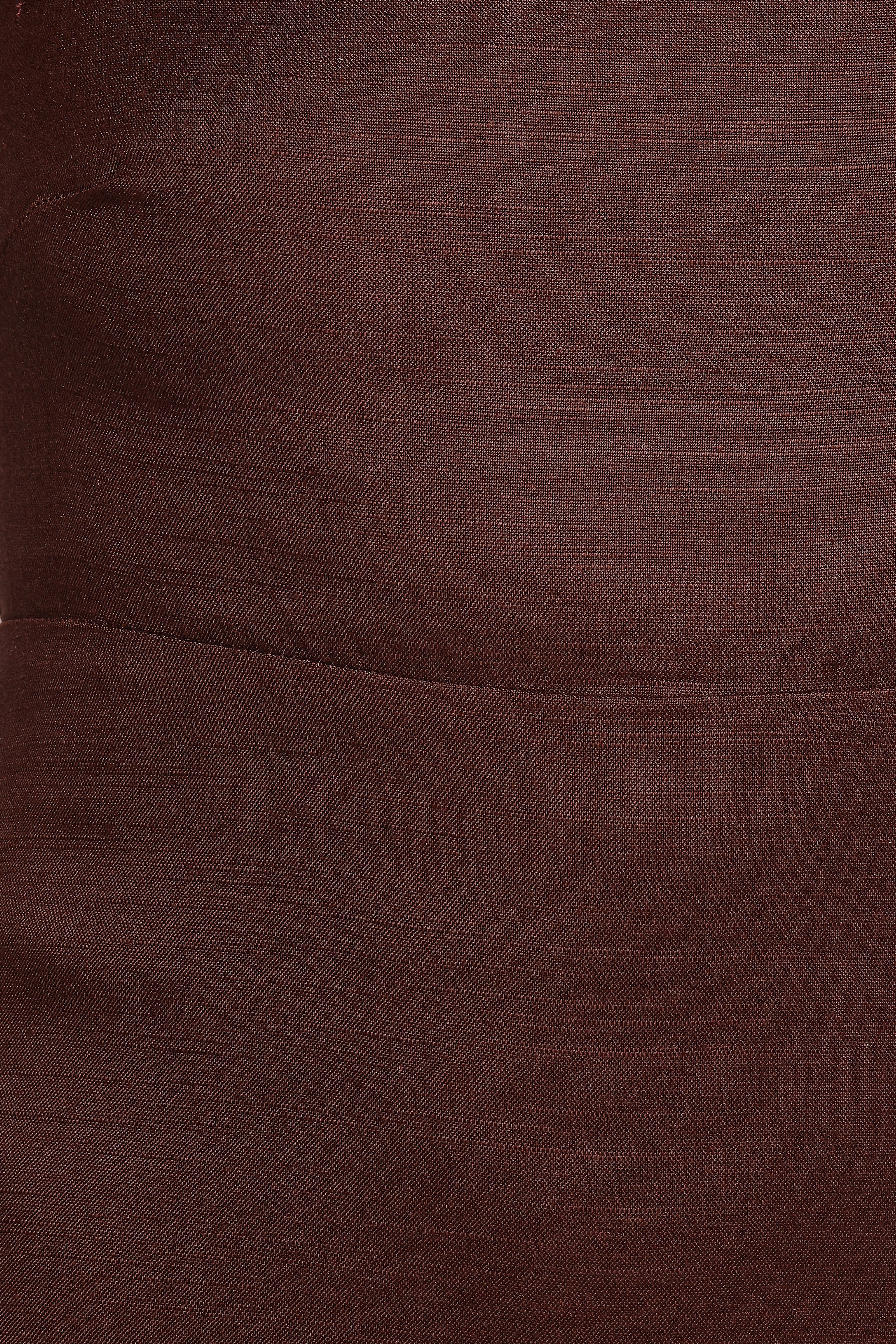 Skylar Midi Dress - Brown