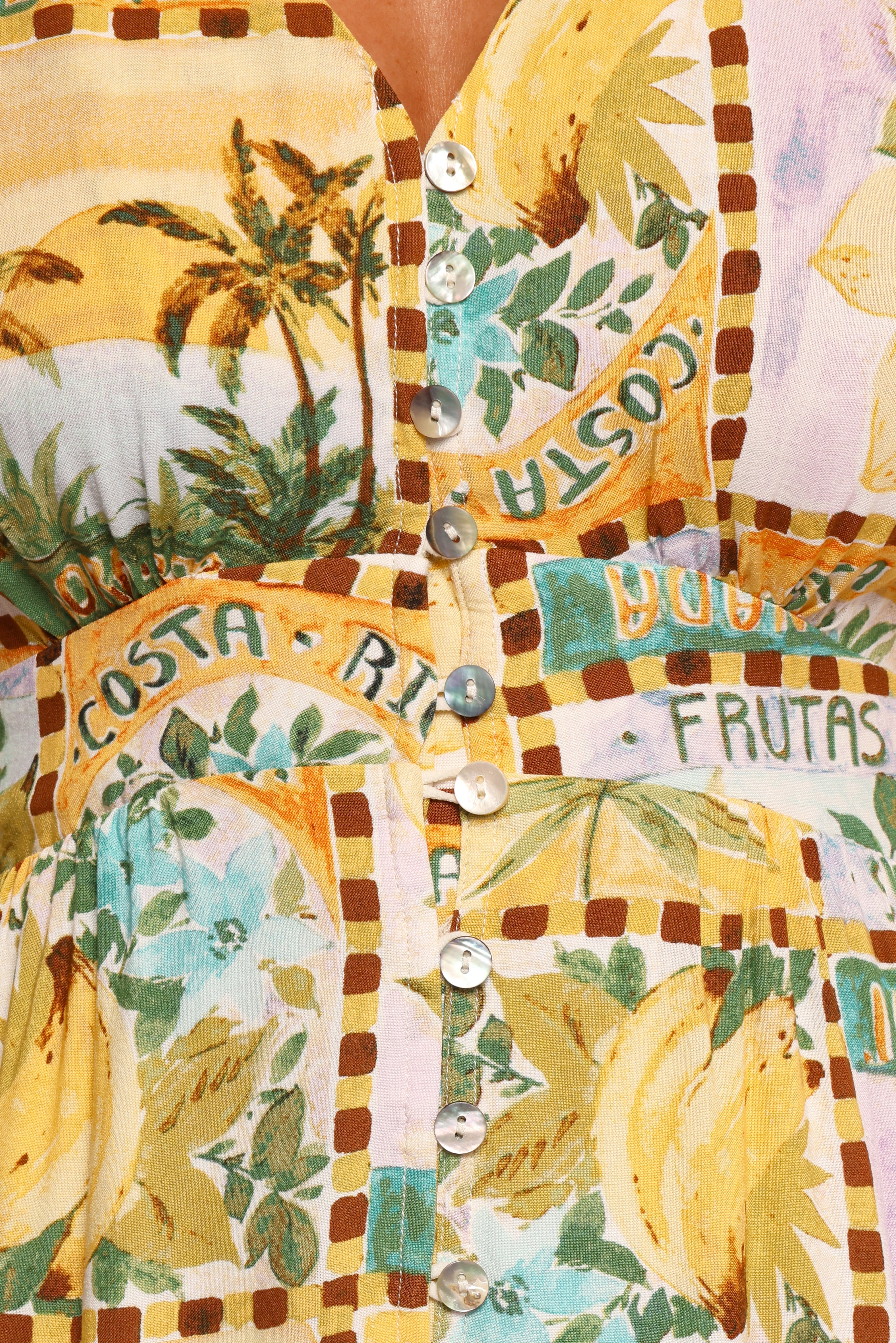 Sorrento Maxi Dress - Tropical Sun