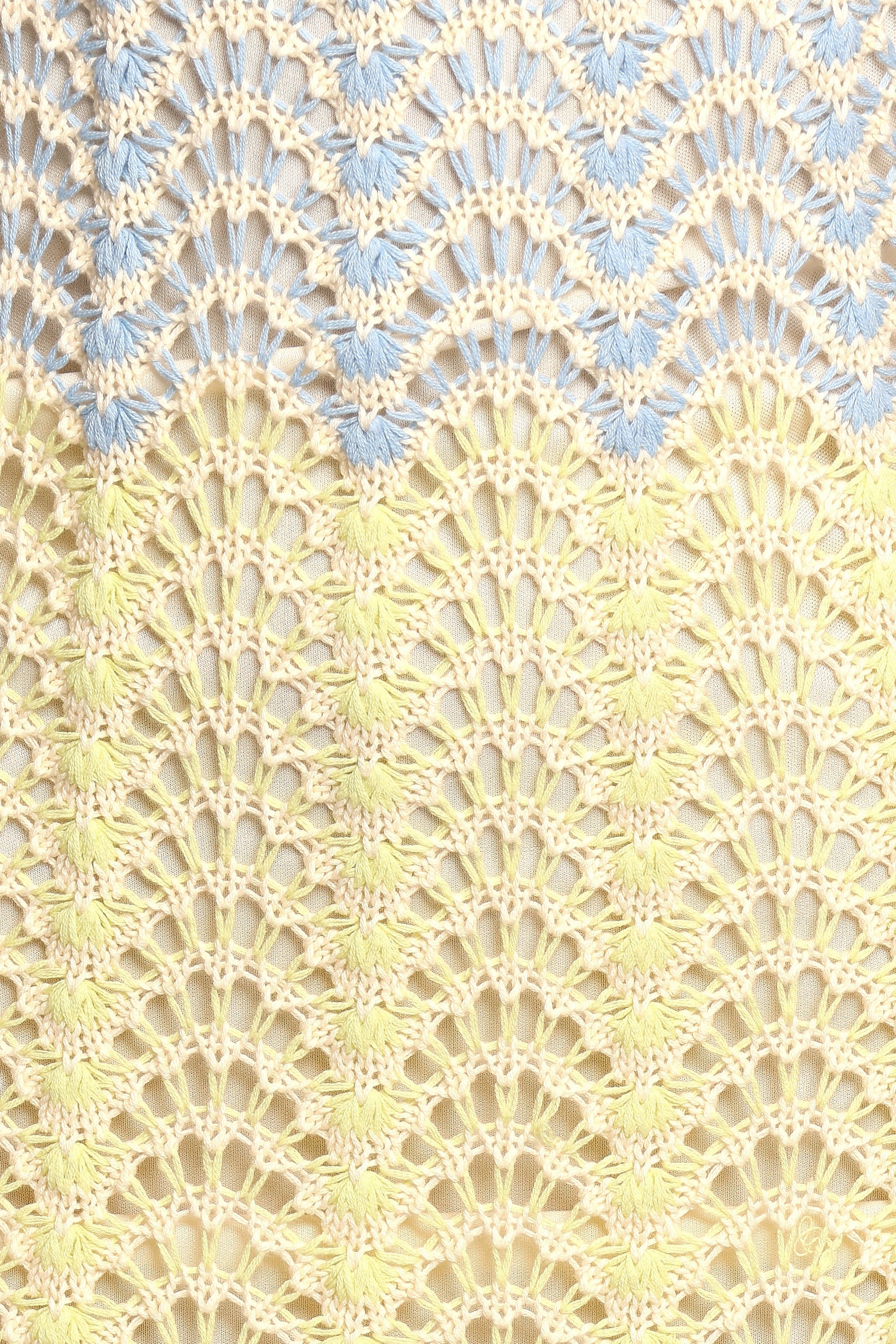 Tanith Maxi Knit Dress - Lime Multi