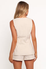 Wenni Short Set - Oatmeal